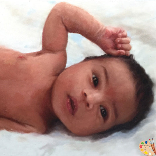 Baby Boy Portrait 360 - Portraits by NC