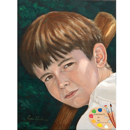 Baseball Player Portrait Determination 137 - Portraits by NC