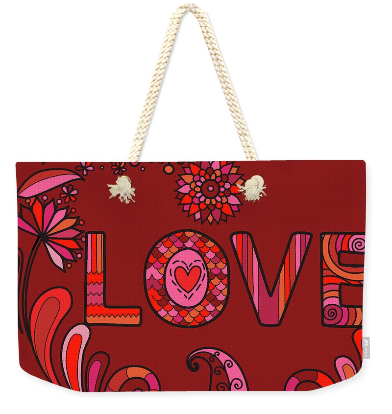 Boho Love - Weekender Tote Bag - Portraits by NC