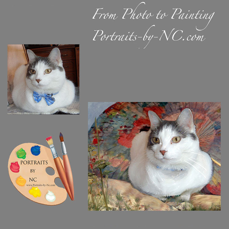 Cat Portrait Sweetie Pie 286 - Portraits by NC