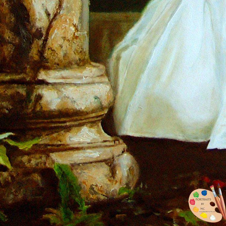 Girl in Rose Garden Detail 56
