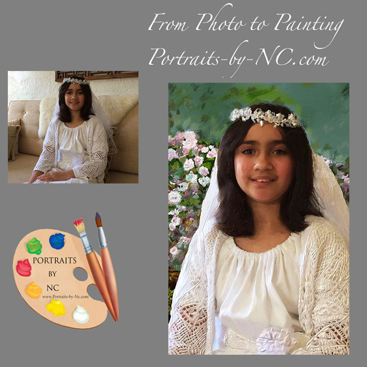 Communion Portrait 403 - Portraits by NC