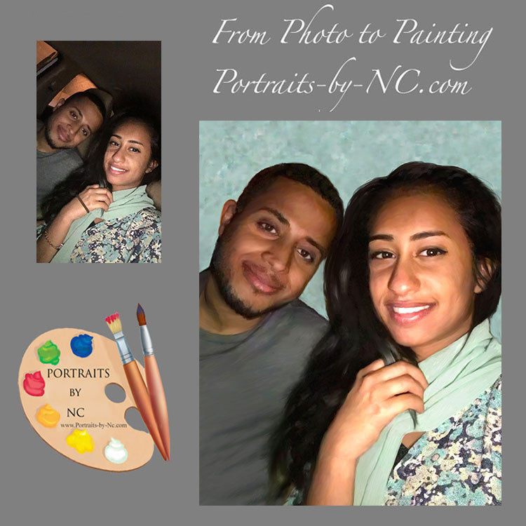 Couple Portraits from Photo