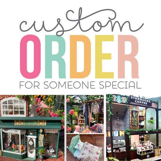 Custom Made Backdrop Diorama