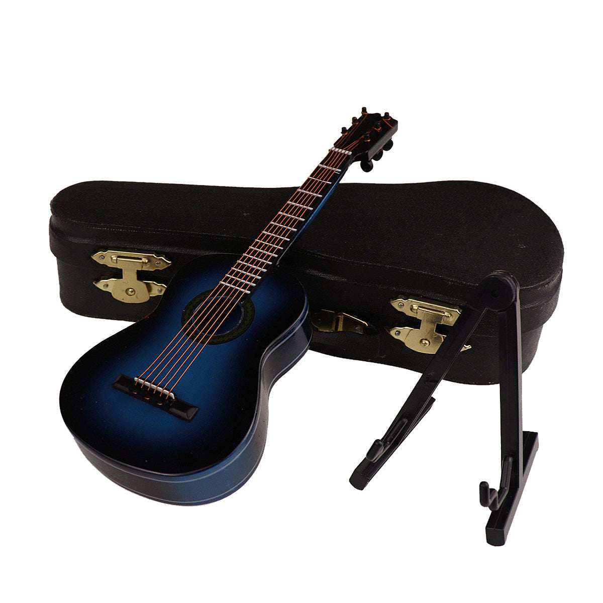 Classical Guitar Miniature Musical Instruments for 1 12 and 1 6 Scale Doll Accessory