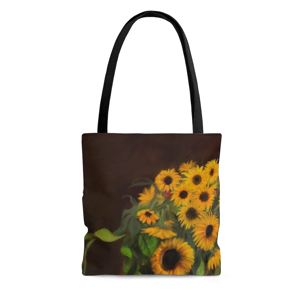 Tote Bag - Bountiful Harvest Sunflowers front small