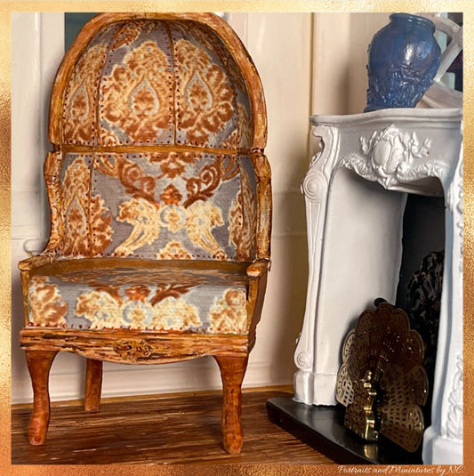 Ballon Chair custom upholstery