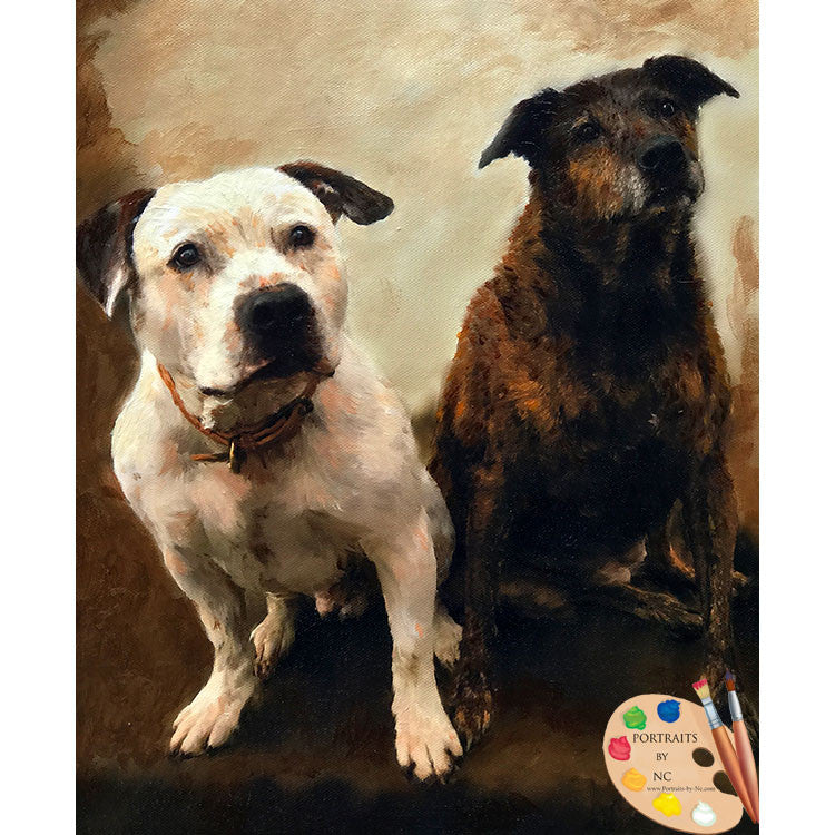 Group Dog Painting 537