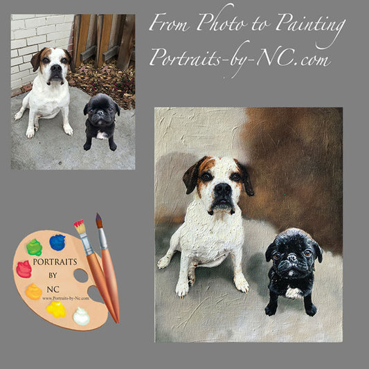 Group Dog Portrait from Photo 539