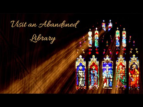 📚 Abandoned Library Miniature Diorama – Haunted Edition 🎃