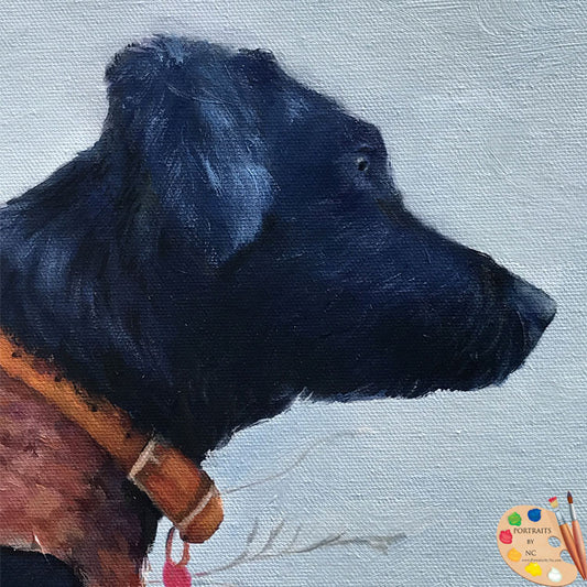 Hunting Dogs - Duck Hunting Oil Painting