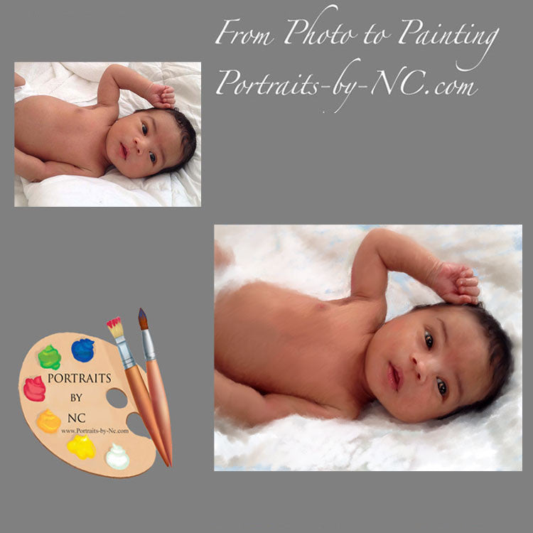 Baby Boy Portrait 360 - Portraits by NC