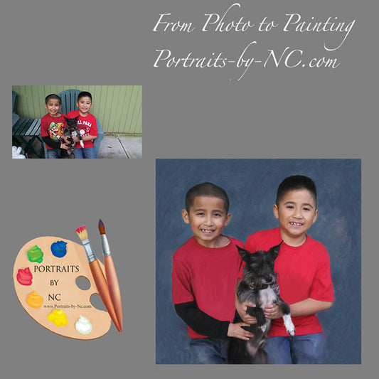 Siblings Portrait Best Buddies from Photo 275