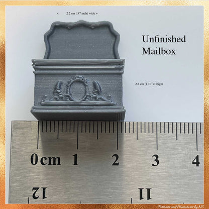 miniature mailbox size