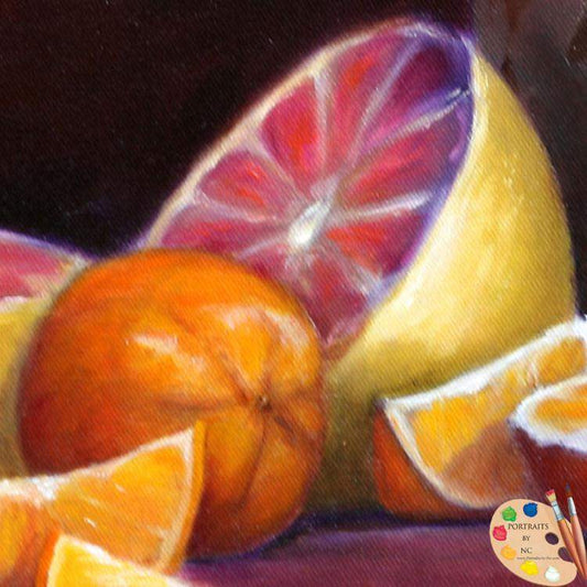 Still Life Painting Iranian Jar 55