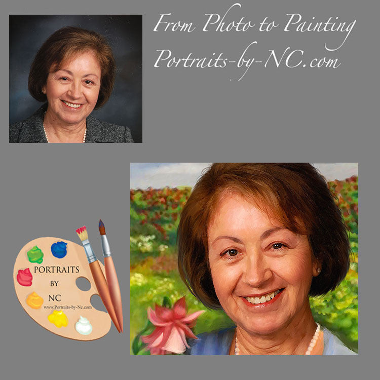 Woman Portrait from Photo 440