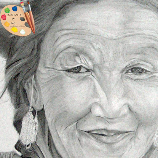 Tibetan Lady Portrait 50