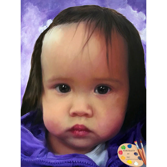 Toddler Painting Girl 566