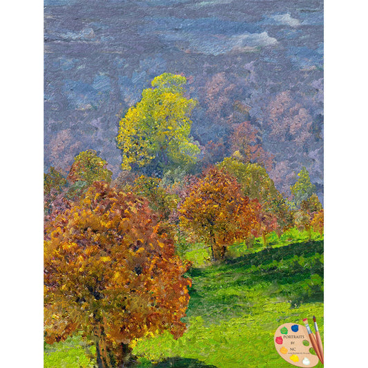 Painting Of Trees 308