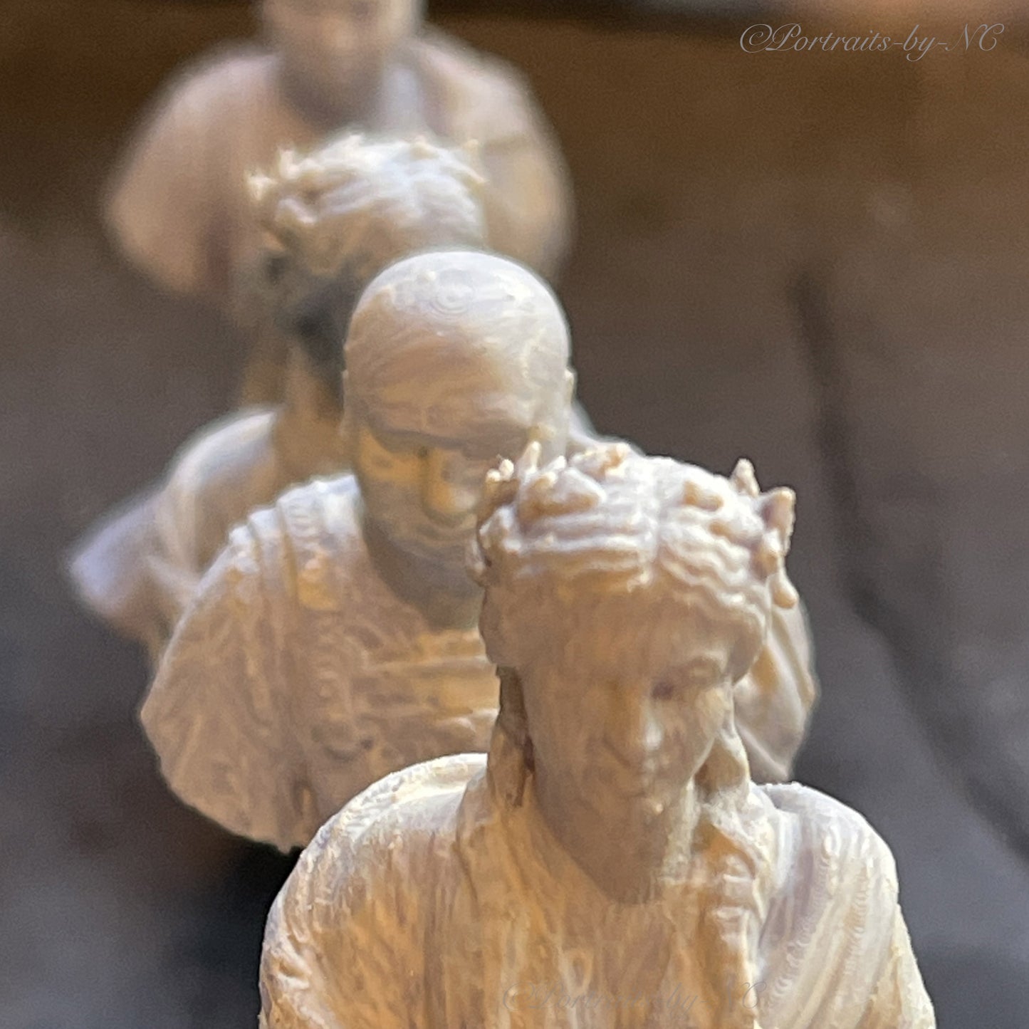 1 12 Scale Miniature Bust - Dollhouse Statuary