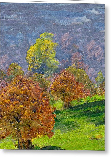 Valley Of The Trees - Greeting Card - Portraits by NC