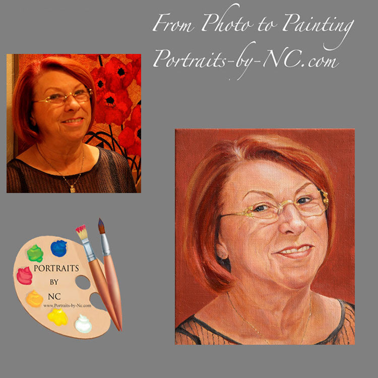 Woman Portrait from Photo 135