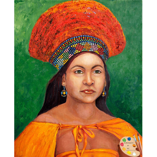 Print of Zulu Bride 174