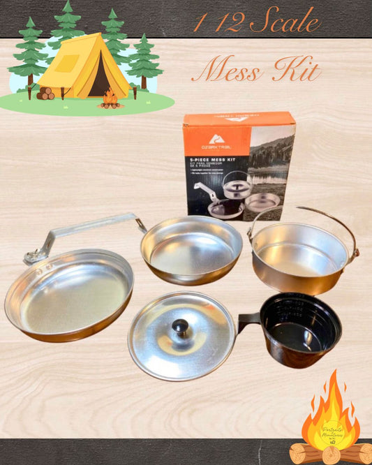 Recreating a 1/12 Scale Miniature Mess Kit: A Step-by-Step Crafting Story