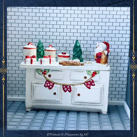 Christmas Baking Station Miniature