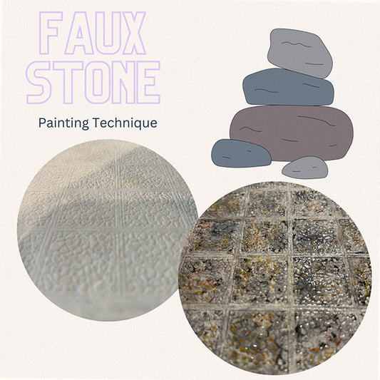 How to achieve the Faux Stone Look