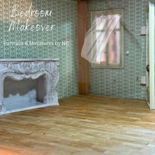 1/24 scale bedroom makeover