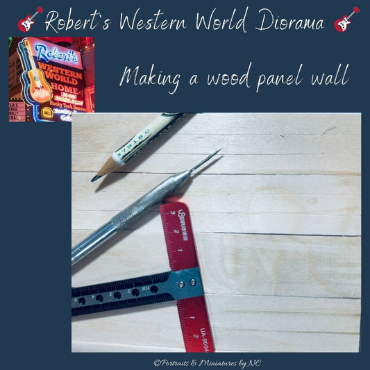 Roberts Western World - Diorama Construction