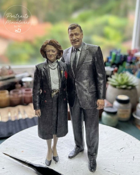 Bringing Custom 3D Printed Couple Figures to Life: Work in Progress
