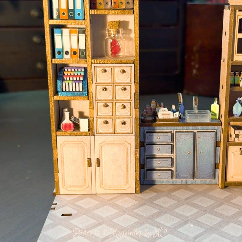 Miniature Doctors Office Roombox