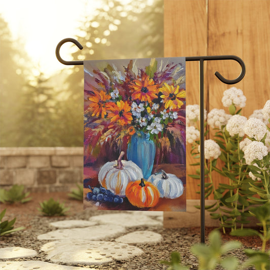 decorative fall garden banner