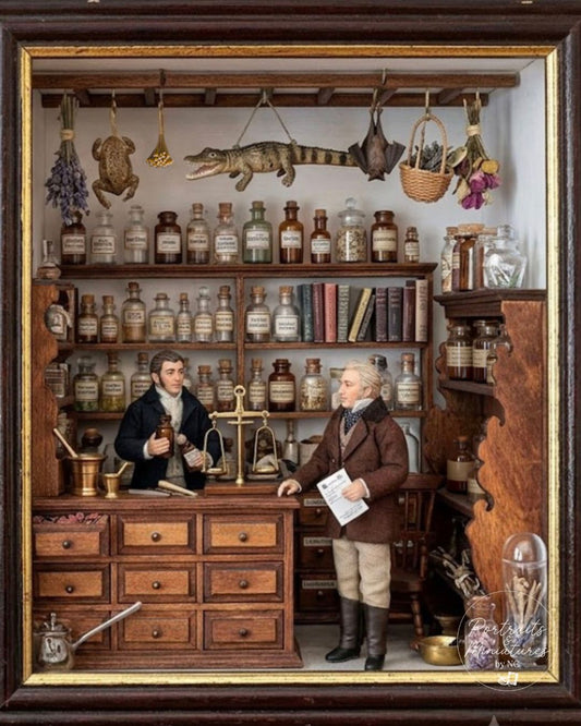 Miniature German Apotheke