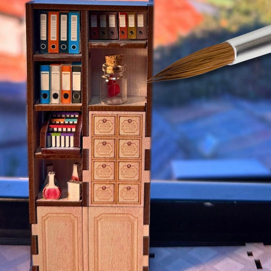Artisan Miniature Doctor’s Office Roombox & Medical Diorama