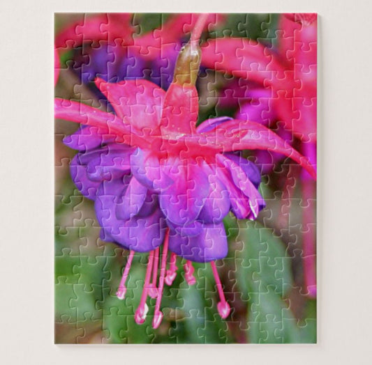 Pink and Purple Fuchsia Puzzle