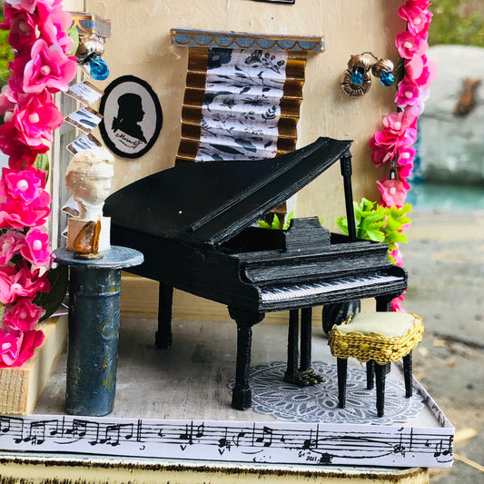 Piano Room Miniature