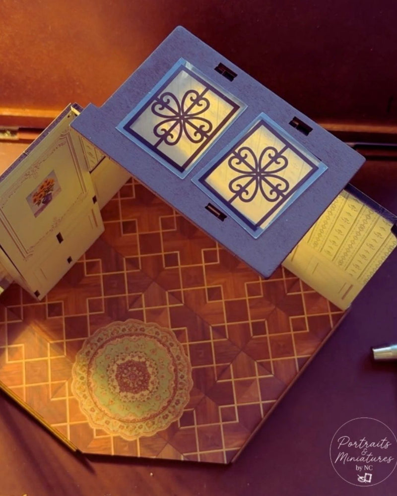 Building Rolife Catherine's Living Room: Wall Assembly & Artistic Tips