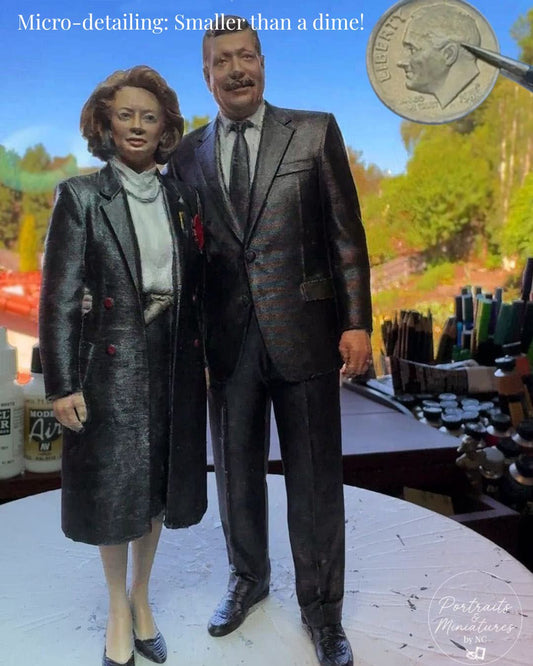 Bringing Memories to Life: Creating a Custom 3D Printed Posthumous Couple Miniature
