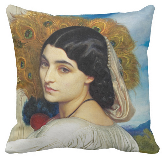 Art Pillow - Pavonia Throw Pillow