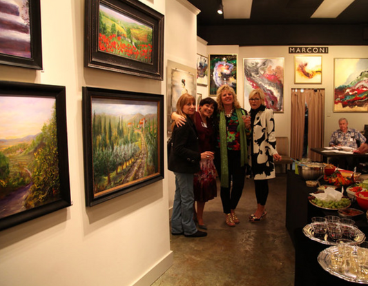 Artists at the Artist Eye Gallery