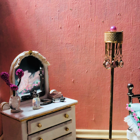 How to make a Miniature Floor Lamp tutorial