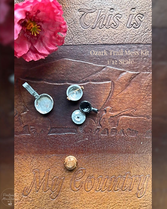 Recreating a 1/12 Scale Miniature Mess Kit: A Step-by-Step Crafting Story