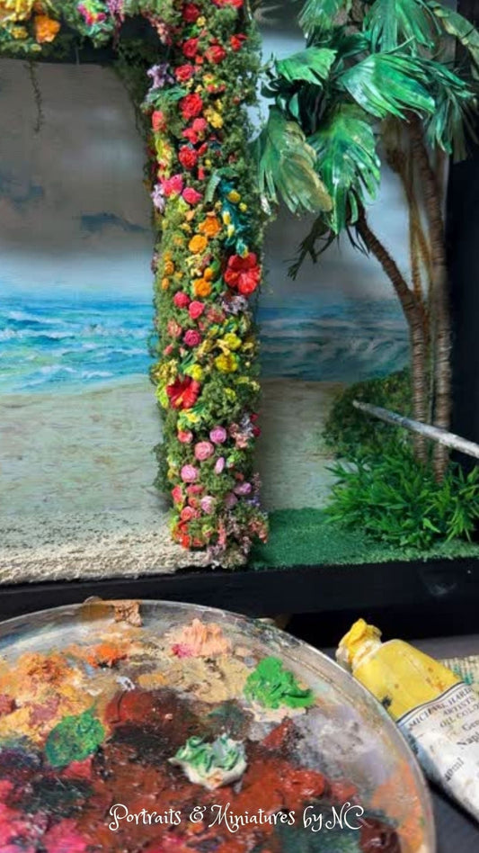 The Island Wedding Shadow Box