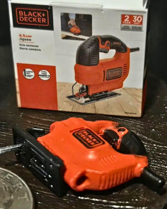 Miniature Black and Decker Jig Saw