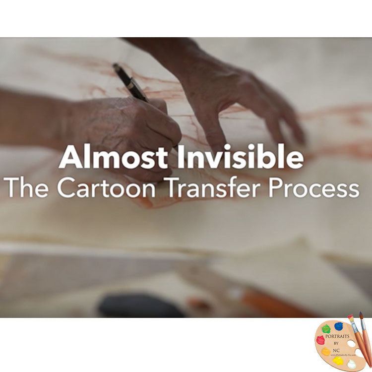 The Cartoon Transfer Process – Portraits and Miniatures by NC