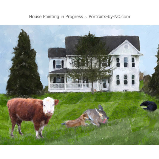 farm house painting