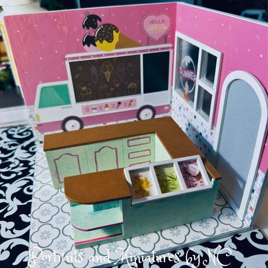 Miniature Ice Cream Parlor